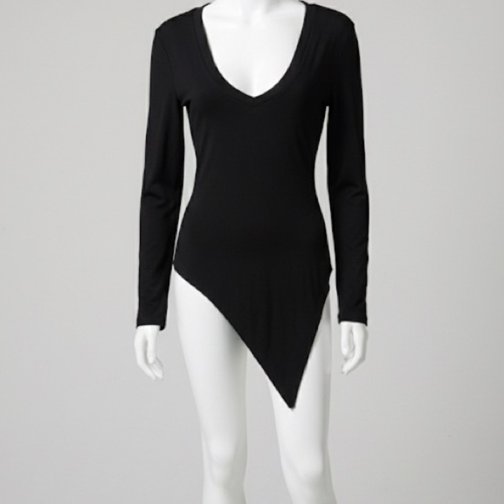Black Long Sleeves Blouse Sze XXL - Picture 2 of 2